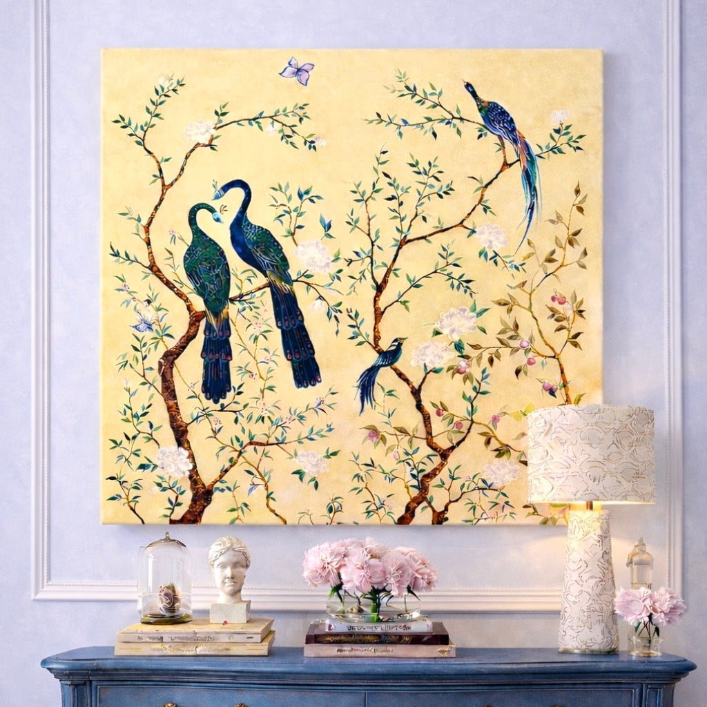 CUADRO LE JARDIN SECRET JAUNE