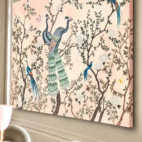 CUADRO BALLAD OF THE PEACOCKS PINK