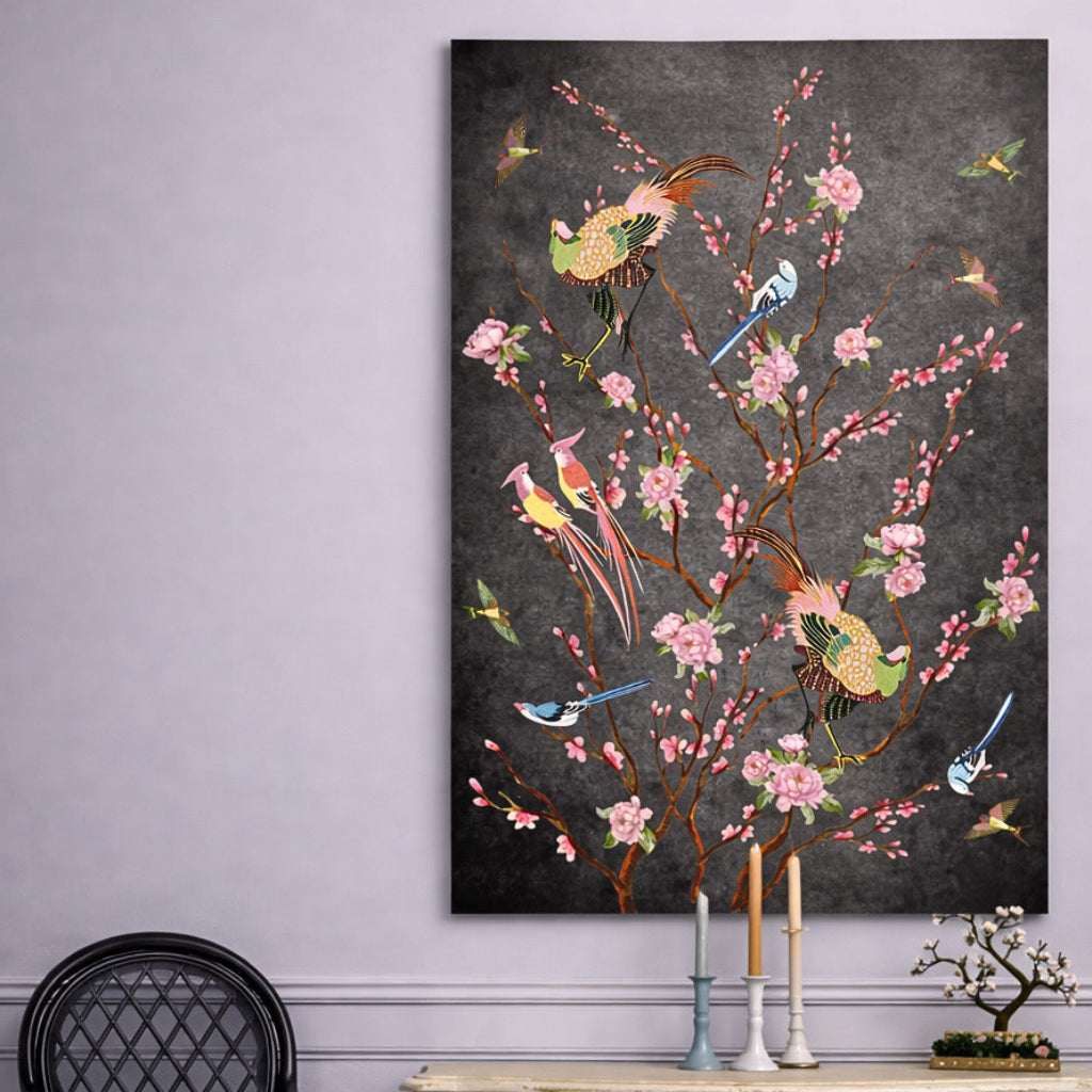 CUADRO SAKURA DARK GRAY
