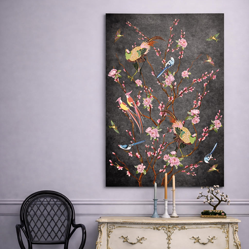 CUADRO SAKURA DARK GRAY